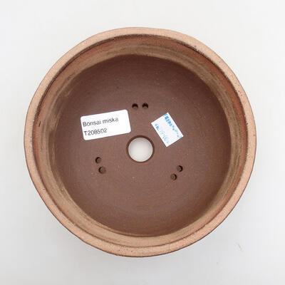 Ceramic bonsai bowl 15 x 15 x 6.5 cm, color cracked - 3