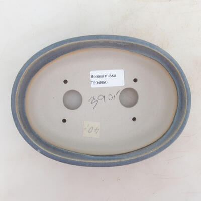 Bonsai bowl 18 x 13 x 6 cm, color blue - 3