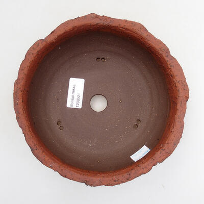 Ceramic bonsai bowl 18 x 18 x 7 cm, color cracked - 3