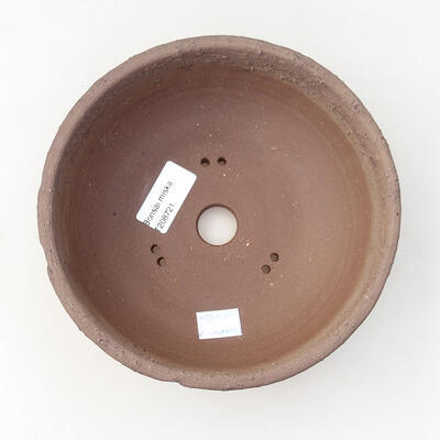 Ceramic bonsai bowl 17.5 x 17.5 x 6.5 cm, color cracked - 3