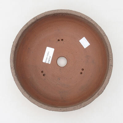 Ceramic bonsai bowl 21 x 21 x 7 cm, crack black - 3