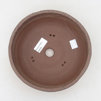 Ceramic bonsai bowl 18.5 x 18.5 x 6.5 cm, color cracked - 3
