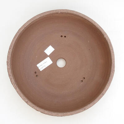 Ceramic bonsai bowl 24.5 x 24.5 x 6.5 cm, cracked color - 3