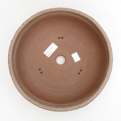 Ceramic bonsai bowl 23.5 x 23.5 x 8 cm, crack black - 3
