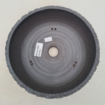 Ceramic bonsai bowl 21.5 x 21.5 x 8 cm, color cracked - 3
