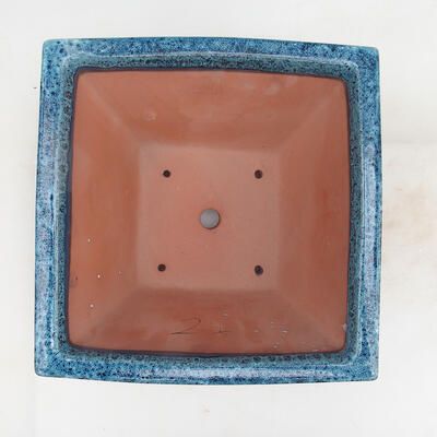 Bonsai bowl 27 x 27 x 16 cm, color blue - 3