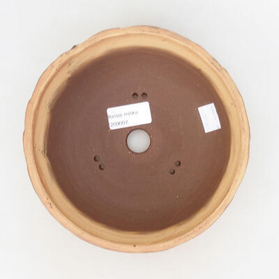 Ceramic bonsai bowl 17.5 x 17.5 x 6.5 cm, cracked color - 3