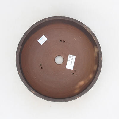 Ceramic bonsai bowl 20.5 x 20.5 x 7.5 cm, color cracked - 3