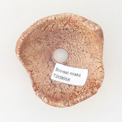 Ceramic shell 7.5 x 6.5 x 9 cm, gray color - 3