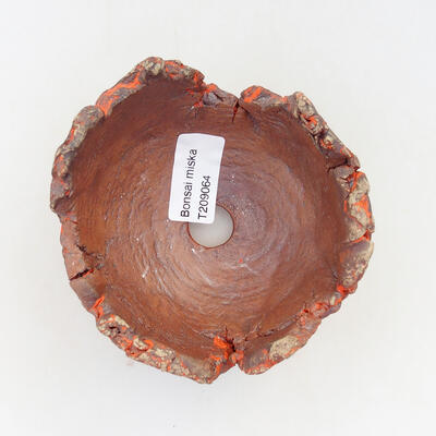 Ceramic Shell 9.5 x 9 x 7.5 cm, gray color - 3
