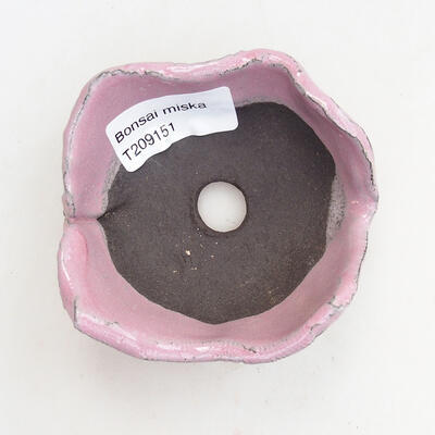 Ceramic shell 7.5 x 8 x 4 cm, color pink - 3