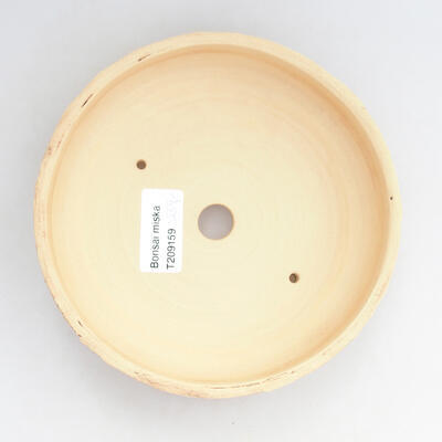 Ceramic bonsai bowl 15 x 15 x 4 cm, color cracked - 3