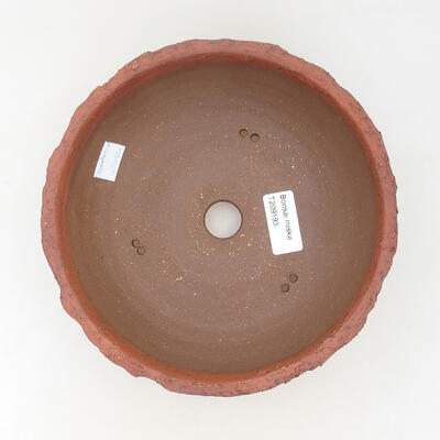 Ceramic bonsai bowl 19 x 19 x 7.5 cm, color cracked - 3