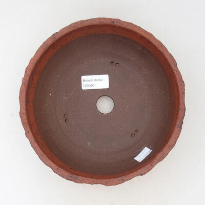 Ceramic bonsai bowl 20 x 20 x 8 cm, color cracked - 3