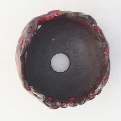Ceramic shell 7 x 7 x 6 cm, color red - 3