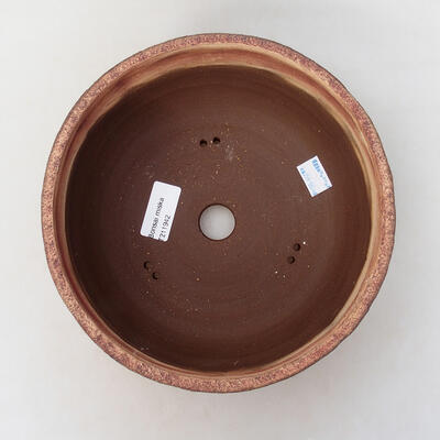 Ceramic bonsai bowl 19.5 x 19.5 x 8.5 cm, color cracked - 3