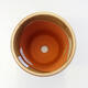 Ceramic bonsai bowl 10 x 10 x 14.5 cm, brown color - 3/3