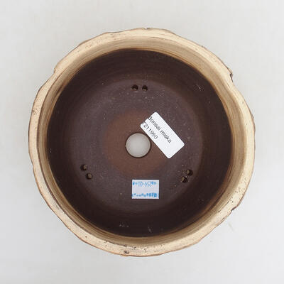 Ceramic bonsai bowl 15.5 x 15.5 x 8 cm, cracked color - 3