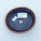 Ceramic bonsai bowl 11 x 9 x 5 cm, color brown - 3/3