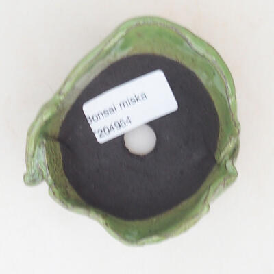Ceramic shell 7 x 7 x 5 cm, color green - 3