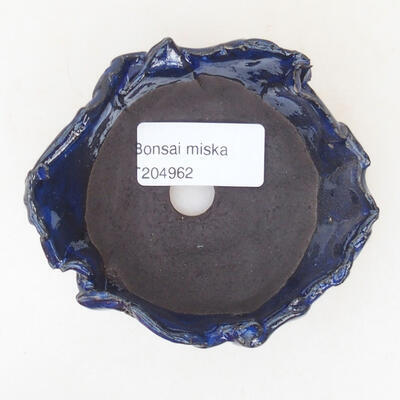 Ceramic shell 8 x 8 x 4 cm, color blue - 3