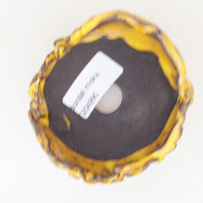 Ceramic shell 7 x 7 x 5.5 cm, color yellow - 3