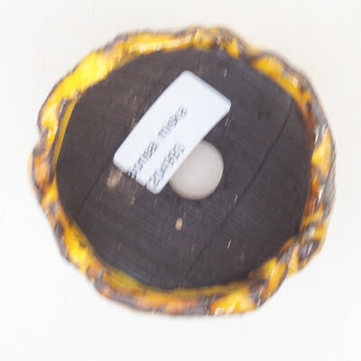 Ceramic shell 7 x 7 x 5 cm, color yellow - 3