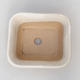 Ceramic bonsai bowl H 38 - 12 x 10 x 5.5 cm, beige - 3/3