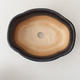 Bonsai bowl H 75 - 19 x 14 x 7 cm, black glossy - 3/3