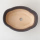 Bonsai bowl H 75 - 19 x 14 x 7 cm, black matt - 3/3