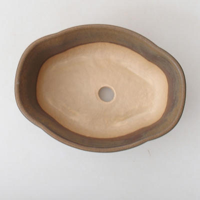 Bonsai bowl H 75 - 19 x 14 x 7 cm, Brown - 3
