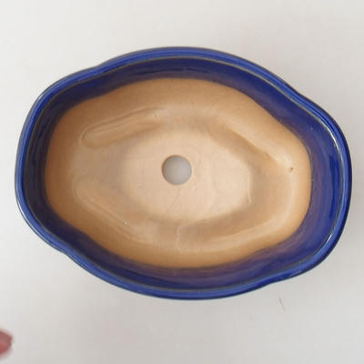 Bonsai bowl H 75 - 19 x 14 x 7 cm, blue - 3
