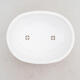 Bonsai bowl plastic MP-4 oval white 16 x 12.5 x 6 cm - 3/3