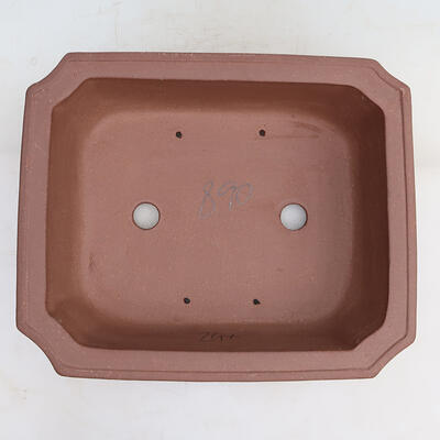 Bonsai bowl 31 x 25 x 9.5 cm, color brown - 3