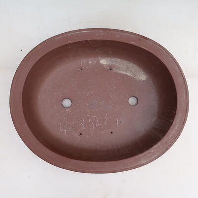 Bonsai bowl 40 x 32 x 10.5 cm, color brown - 3