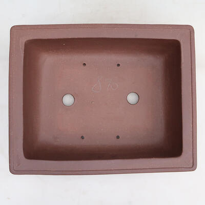 Bonsai bowl 33 x 26.5 x 11 cm, color brown - 3