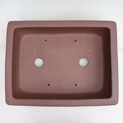 Bonsai bowl 41.5 x 31.5 x 11 cm, color brown - 3