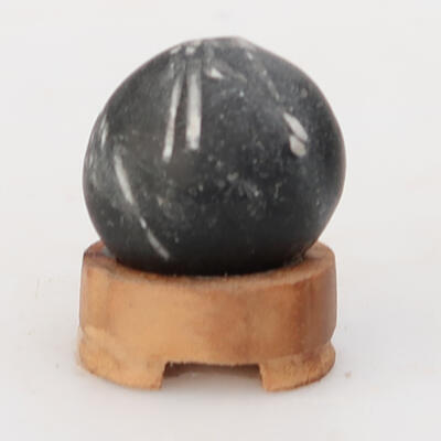 Suiseki - Stone with DAI (wooden pad) - 3