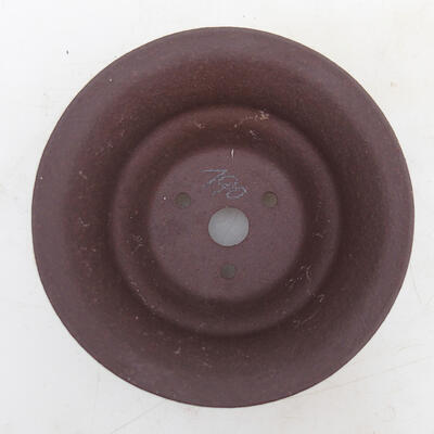 Bonsai bowl 10.5 x 10.5 x 4.5 cm, color brown - 3