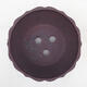 Bonsai bowl 19 x 19 x 9.5 cm, color brown-red - 3/3