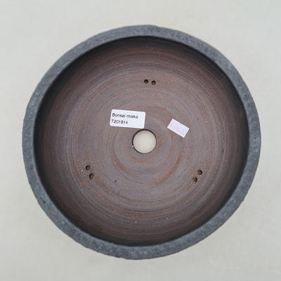Ceramic bonsai bowl 22 x 22 x 7 cm, color cracked - 3