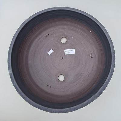 Ceramic bonsai bowl 32 x 32 x 10 cm, color cracked - 3