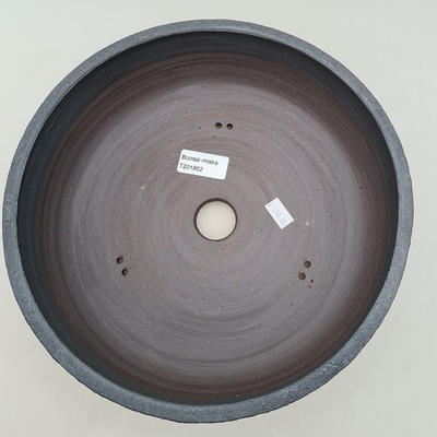 Ceramic bonsai bowl 25.5 x 25.5 x 8 cm, color cracked - 3