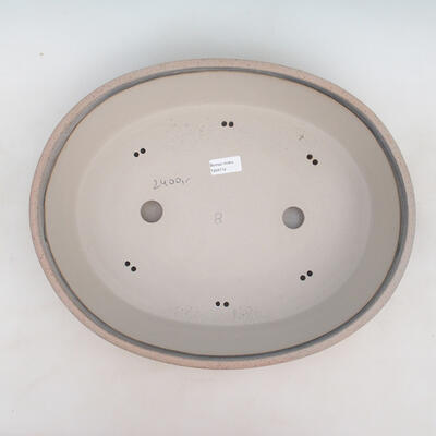 Bonsai bowl 43 x 35 x 10.5 cm, gray-beige color - 3