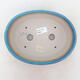 Bonsai bowl 22 x 17 x 7 cm, color blue - 3/5