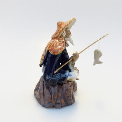 Ceramic figurine - Fisherman - 3