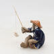 Ceramic figurine - Fisherman F22 - 3/3