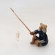 Ceramic figurine - Fisherman F4 - 3/3