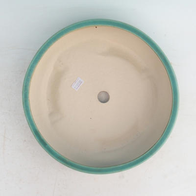 Ceramic bonsai bowl H 21 - 23 x 23 x 7 cm, green - 23 x 23 x 7 cm - 3