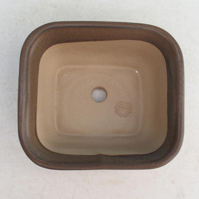 Ceramic bonsai bowl H 36 - 17 x 15 x 8 cm, brown - 17 x 15 x 8 cm - 3
